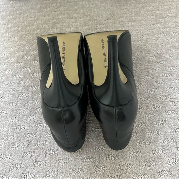 Adrienne Vittadini Black Ankle Boots - Picture 4 of 4